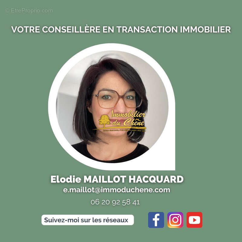 Elodie MAILLOT-HACQUARD votre conseillère - Appartement à LUXEUIL-LES-BAINS