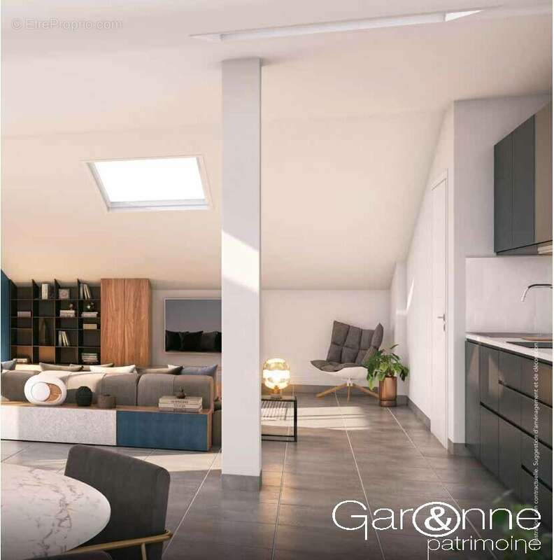 Appartement T4 duplex 118 m² + terrasse 130m² à Saint-Orens - photo 13