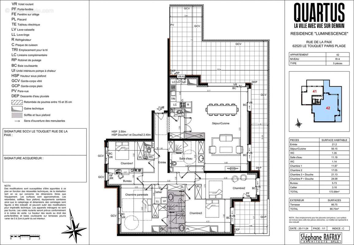 Appartement à LE TOUQUET-PARIS-PLAGE