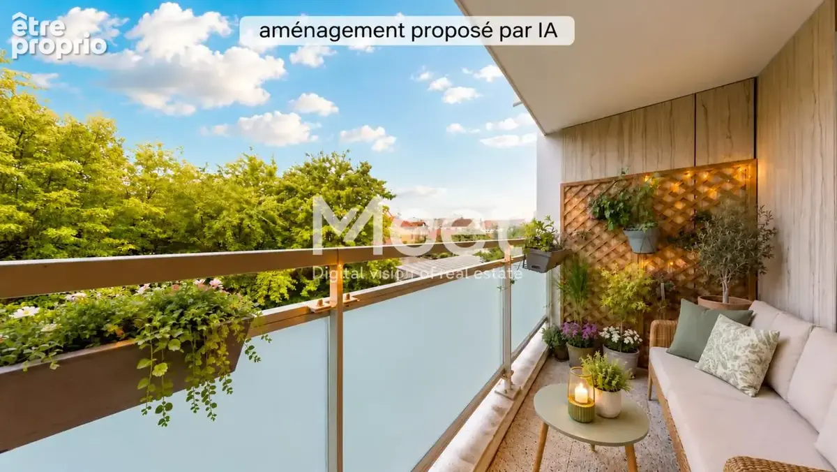3 pièces - Balcon - Parfait état - photo 8