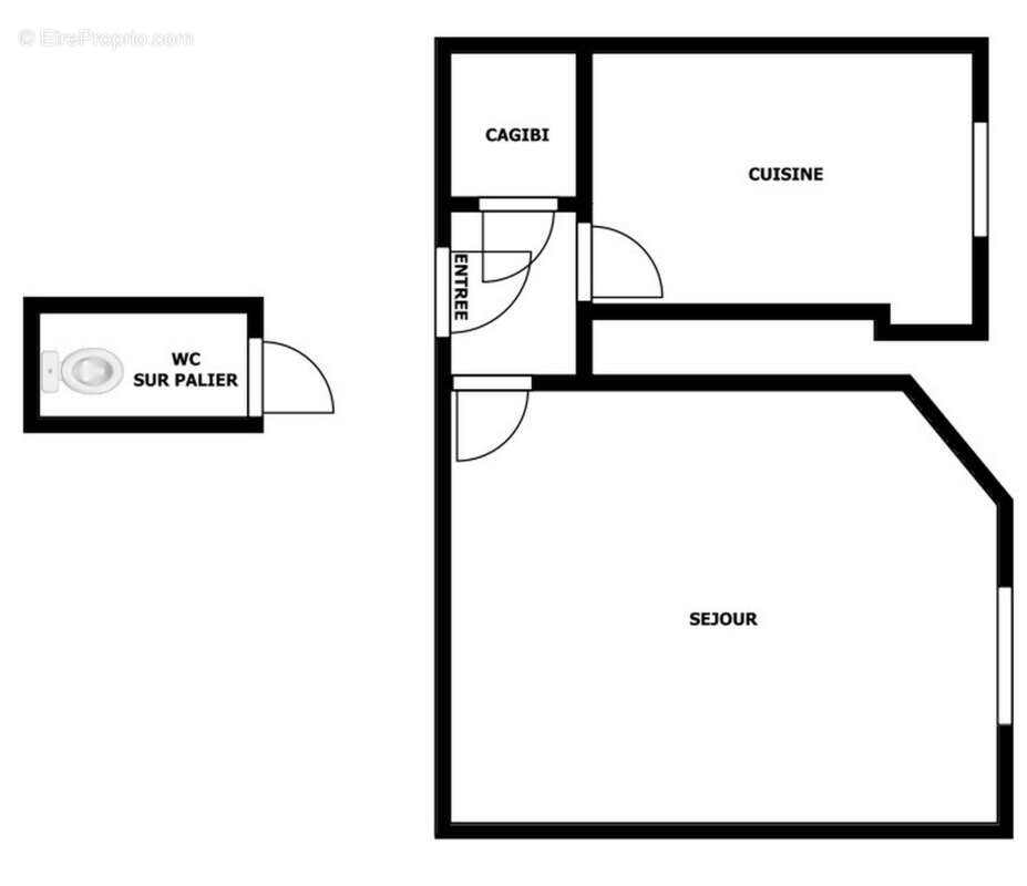 Appartement à CLICHY