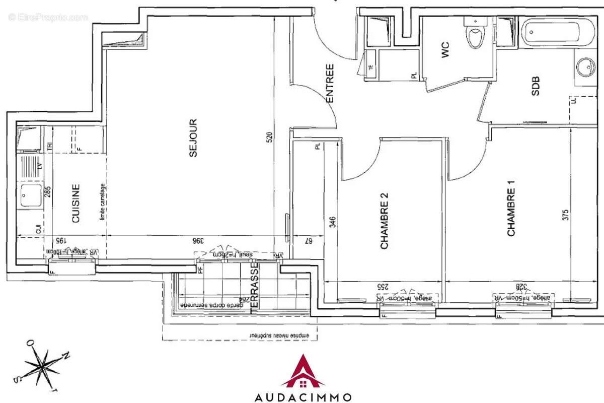 Appartement T3 - Aucun travaux - Balcon - Parking - Proche RER B - photo 15