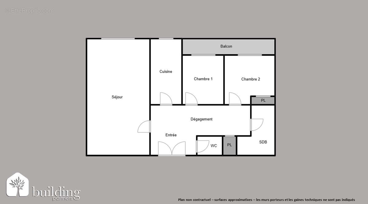 Appartement à LEVALLOIS-PERRET