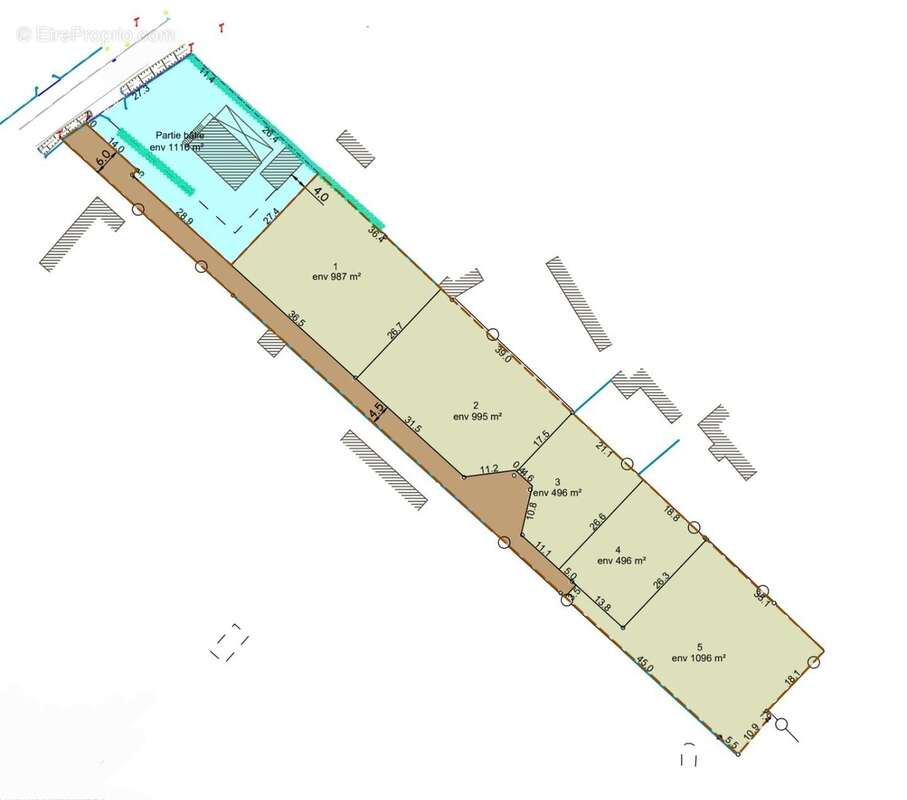 Terrain à CHATENOY-EN-BRESSE