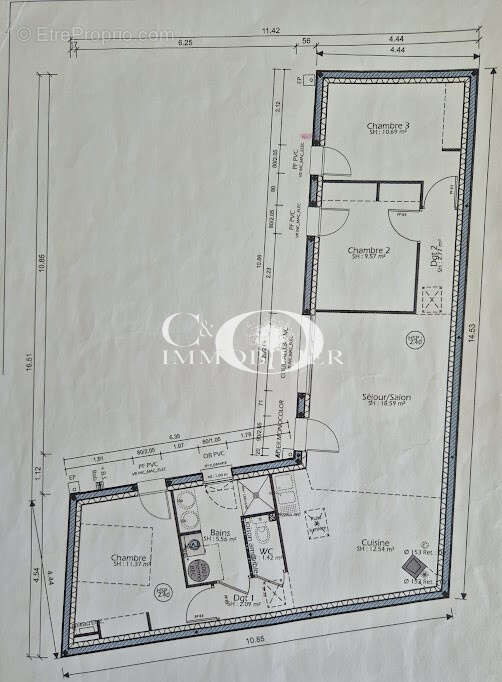 Maison 4 pièces 75 m2 - photo 10