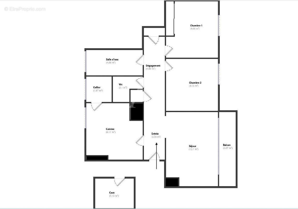 Appartement à LYON-9E