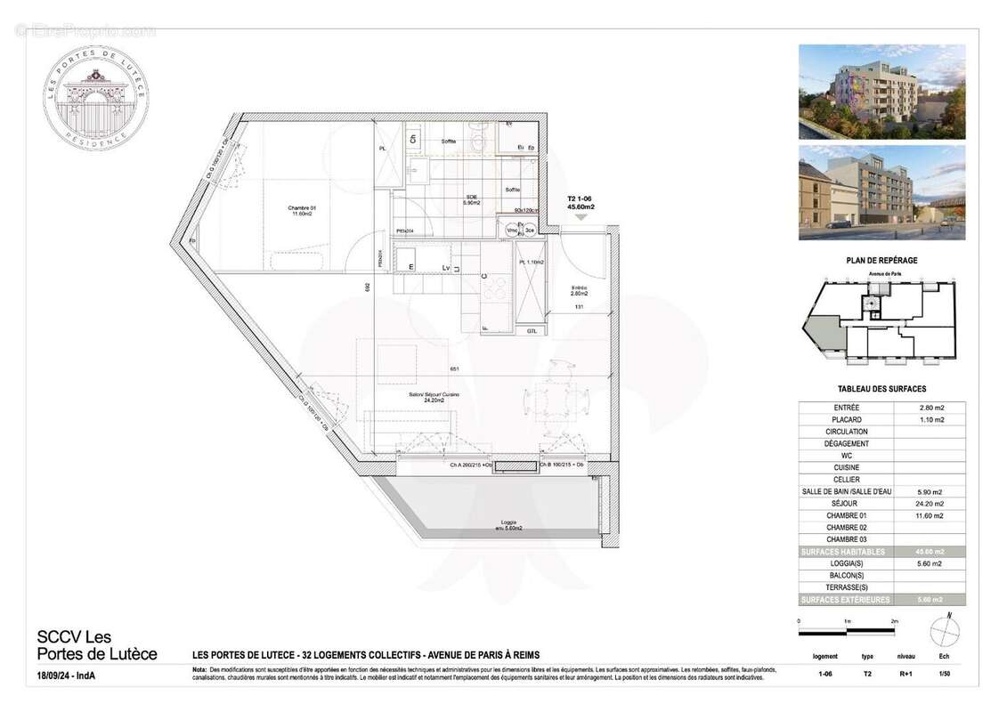 Appartement à REIMS