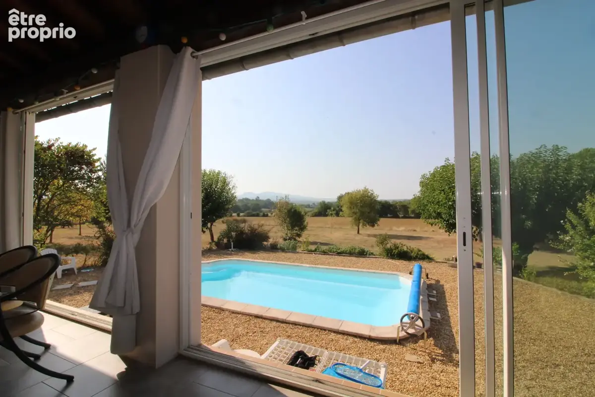 Villa 170 m2 Terrain  7000 m2 VUE DEGAGEE. - photo 3