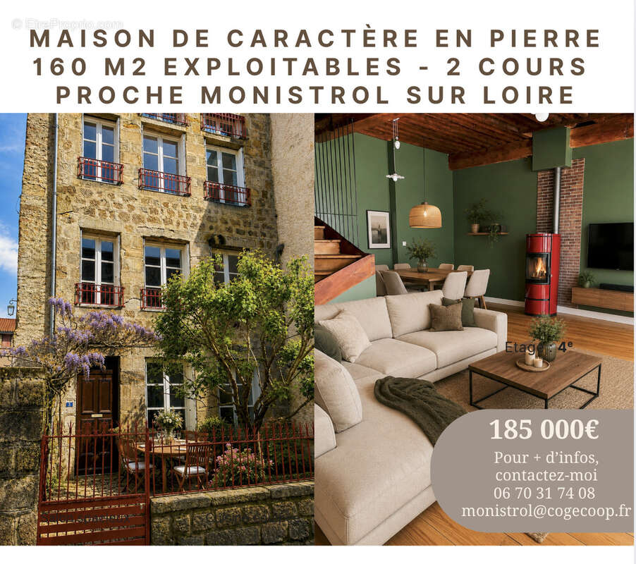 Maison à MONISTROL-SUR-LOIRE
