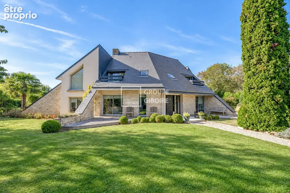 A VENDRE - Agence GIBOIRE de Rennes - Maison d'architecte de 230,91 m²  - Saint - Grégoire - Rennes métropole - photo 3