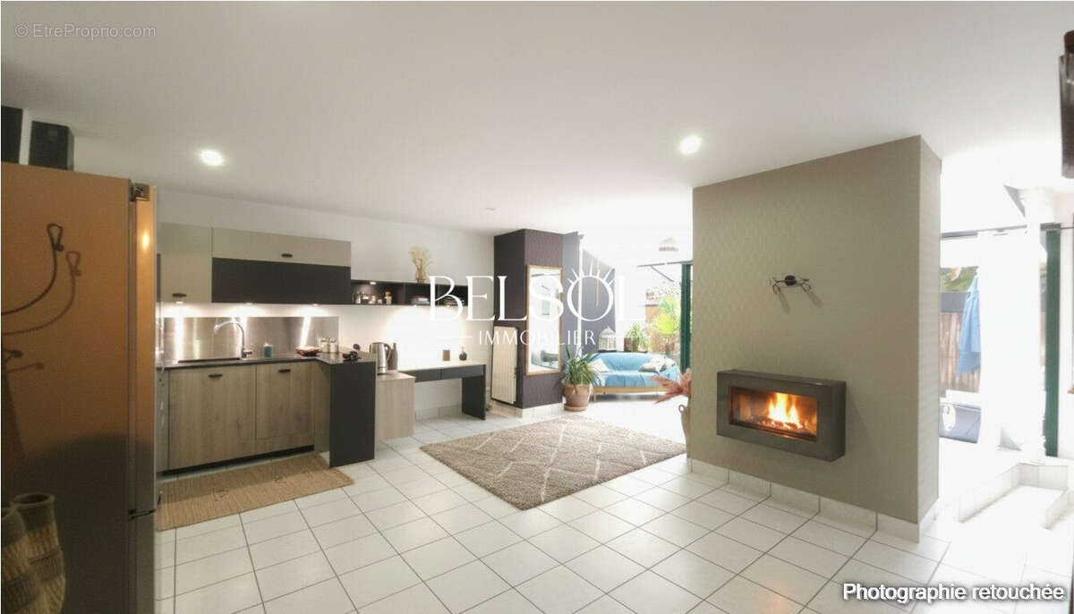  Grande pièce de vie - cuisine - salon dés votre accueil - Appartement à AIX-LES-BAINS