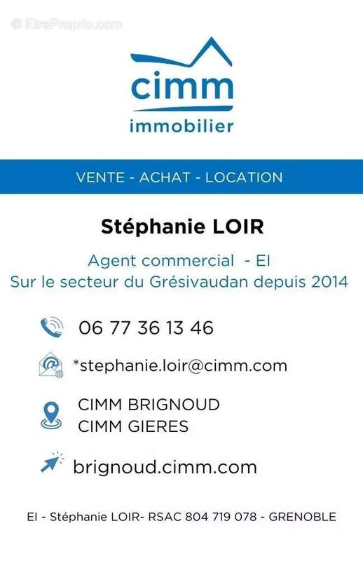 Appartement à MONTBONNOT-SAINT-MARTIN