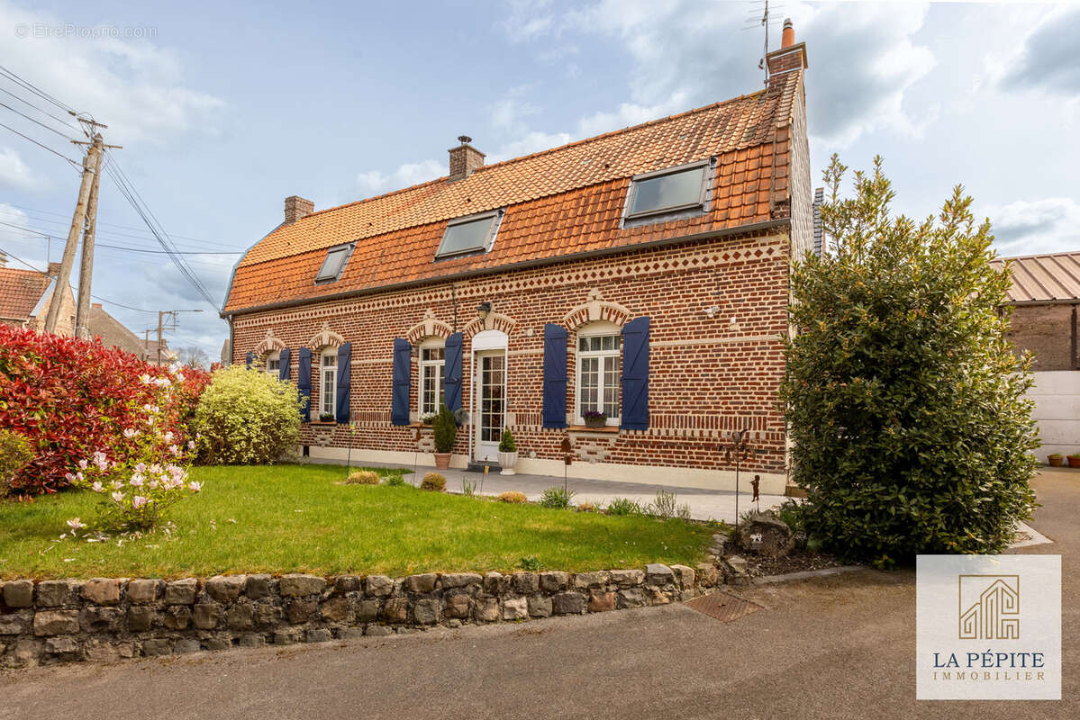 Fressain-longere-3 chambres+1 bureau-garage-jardin-cave - photo 22