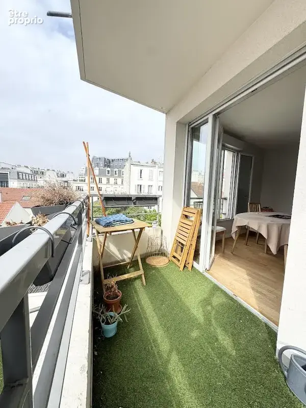 Asnieres sur seine proche mairie - 3 pieces 64 m2 + balcon / terrasse - photo 2