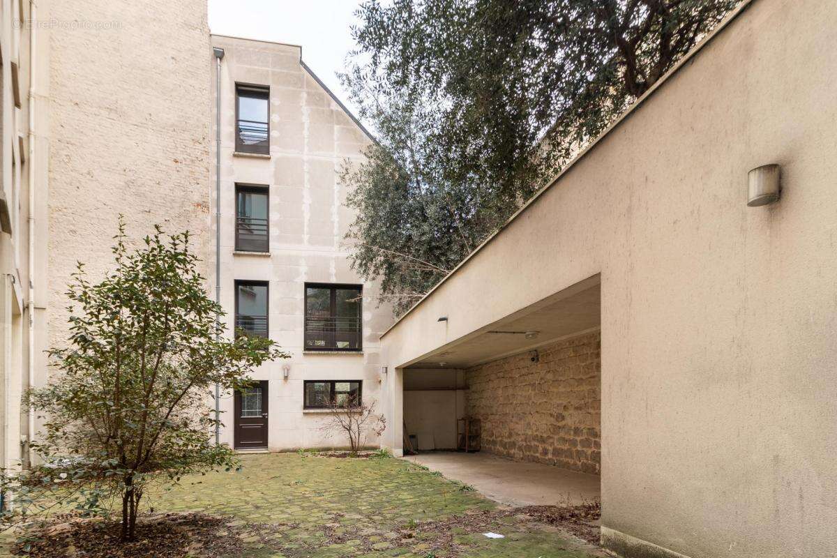 Paris 19ème - avenue de flandre / riquet / crimée - exceptionnelle maison contemporaine 185m2 - jardin - terrasse - cour privée - photo 13