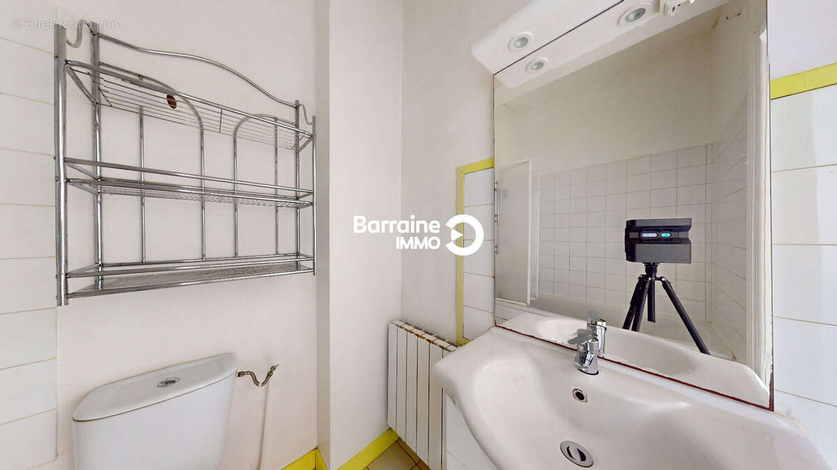 Exclusivite : a vendre brest kerbonne quatre moulins appartement t2 51m2 1 chambre 2e etage - photo 11