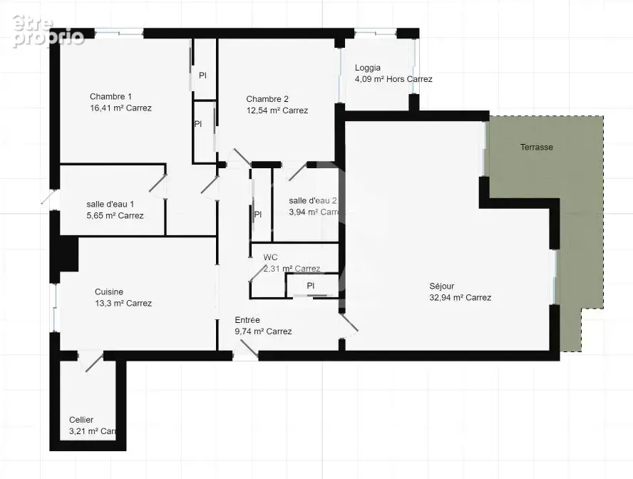 Vente - appartement T3 - Biarritz - Terrasse, Jardin & parking en sous sol - photo 11