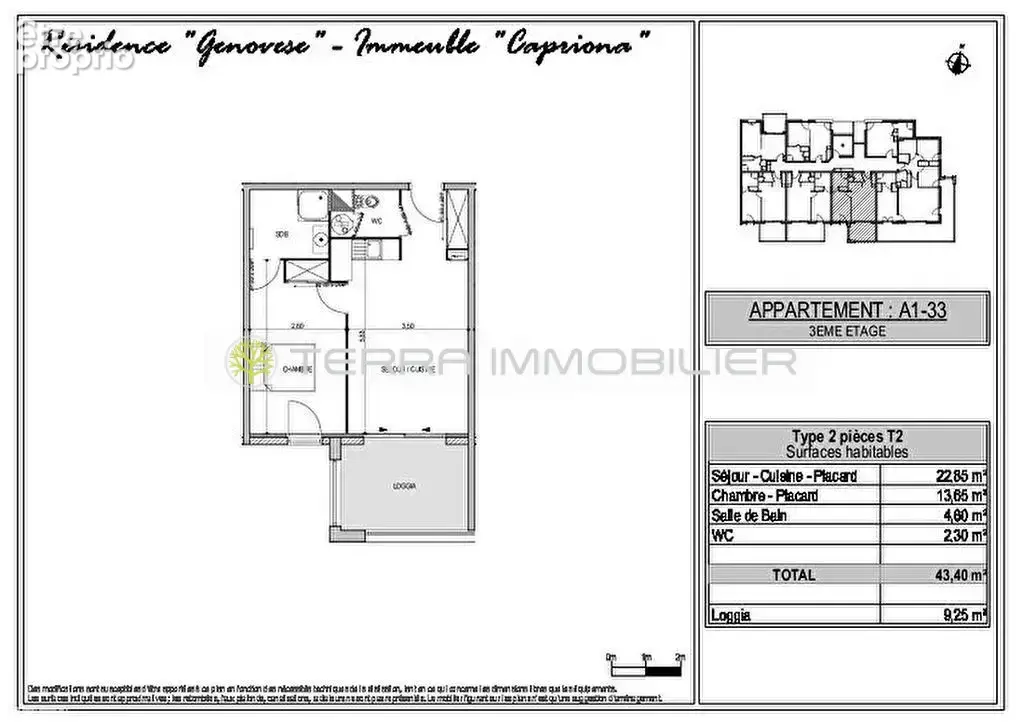 Exclusivité beau t2 neuf residence genovese - vue mer - - photo 6