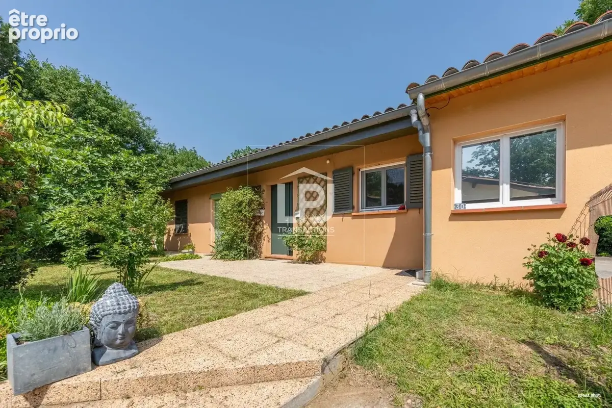 Belle maison familiale rénovée, de plain-pied en lisière du parc du Cabirol, 5 chambres dont 1 grande suite parentale, 4 salles  - photo 1