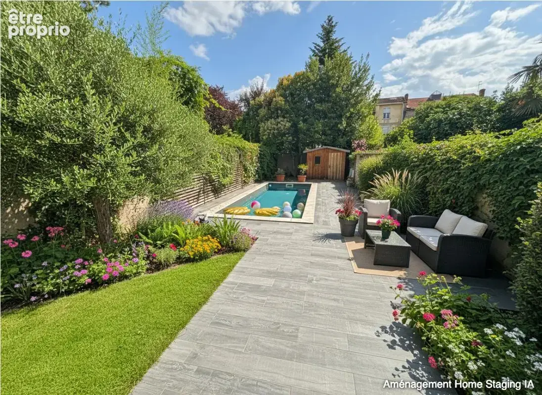 Bordeaux -Bastide Belle maison familiale de caractère avec jardin et piscine - photo 16