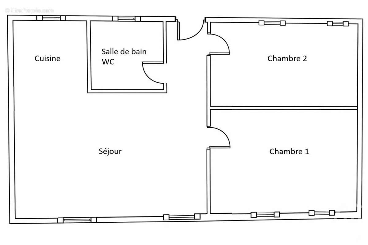 Appartement à PARIS-14E