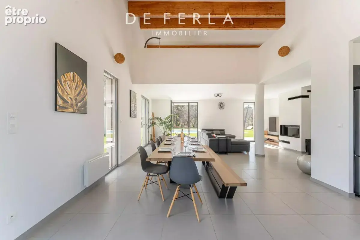 Trets - Propriété contemporaine d’exception avec vue Sainte-Victoire - photo 14