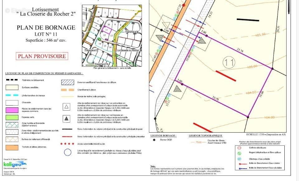 Terrain à SOULGE-SUR-OUETTE