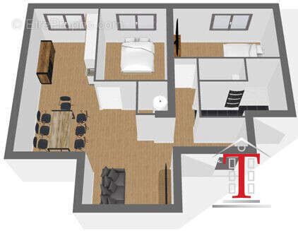 Appartement à BAZOUGES-SUR-LE-LOIR