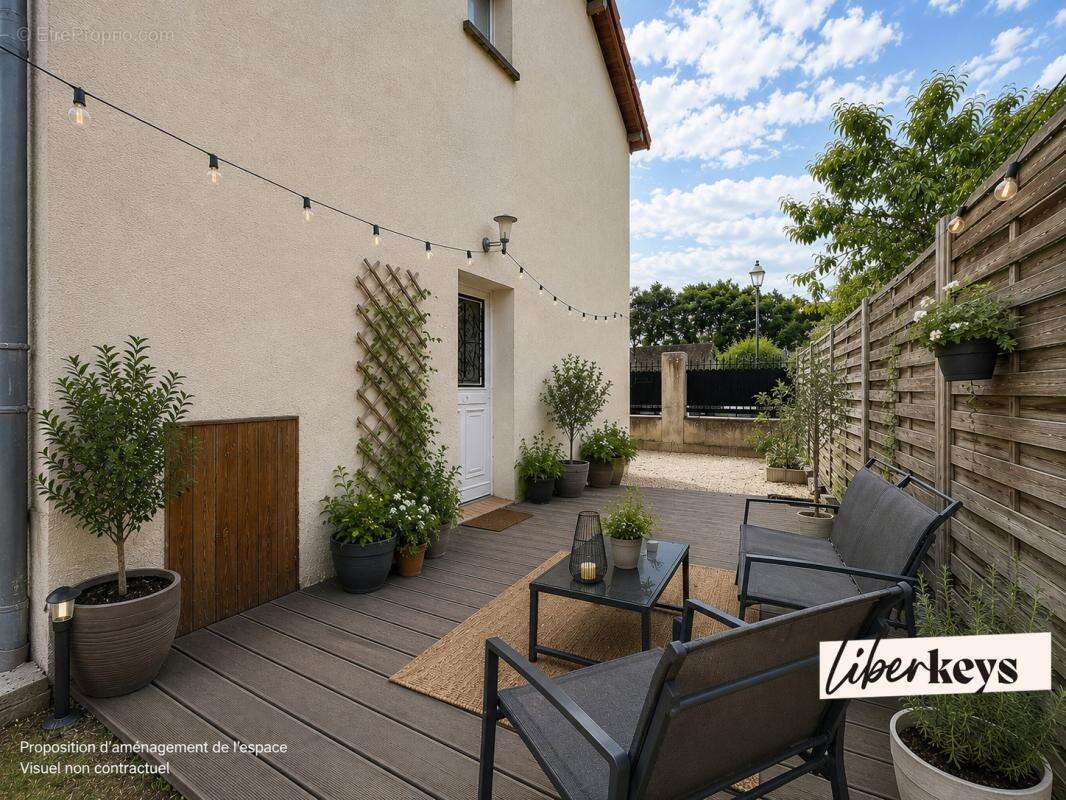 Maison 3 chambres avec jardin centre ville de Damville - photo 14