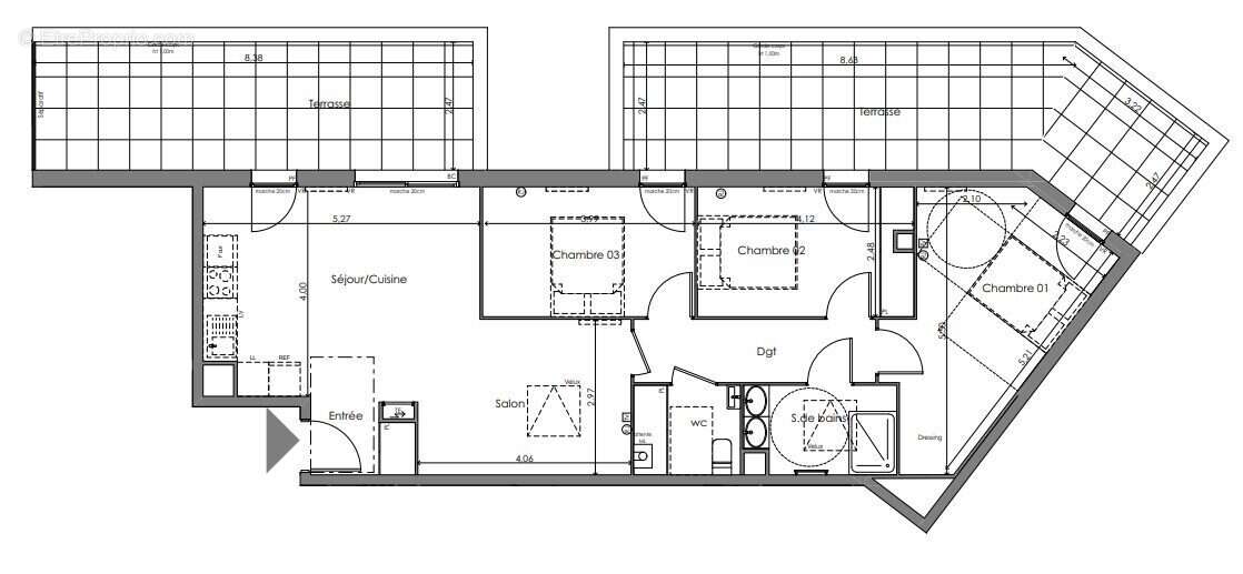 Appartement à SAINT-MEDARD-EN-JALLES
