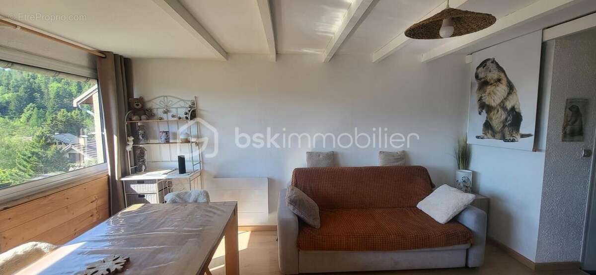 Station de Laye : Studio meublé -  Vue Exceptionnelle - Idéal Pied-à-terre ou Investissement ! - photo 2