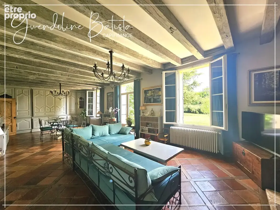 Propriété de charme en pierre avec gîte, piscine et parc arboré - LAMONZIE SAINT MARTIN (24) - photo 5