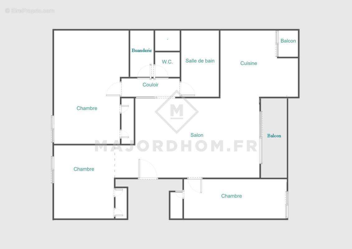 Appartement à MARSEILLE-10E