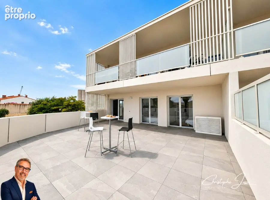 Appartement  3 pièces climatisé avec grande terrasse et garage - photo 7