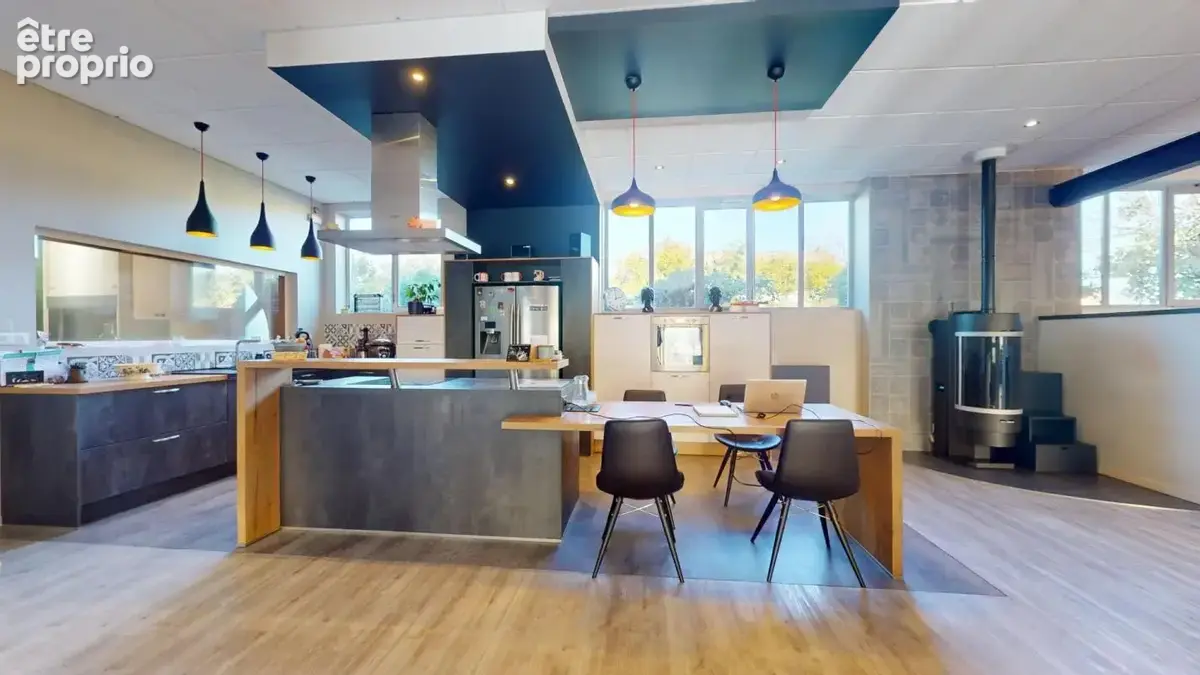 Maison 5 chambres + piscine couverte + atelier pro + jardin - photo 4