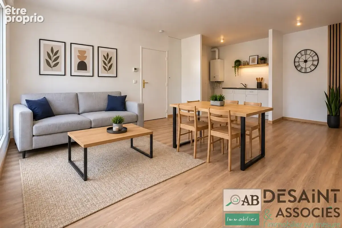 Appartement à vendre St Germain T2 40.46m2 balcon - Parkings - photo 2