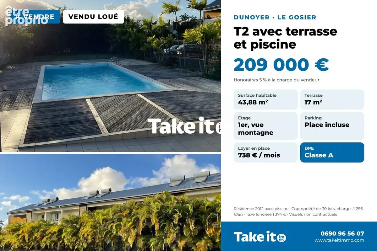 Appartement à LE GOSIER