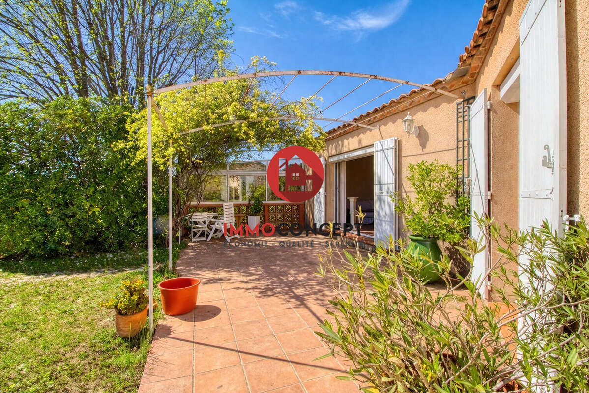 Terrasse - Maison à PUJAUT