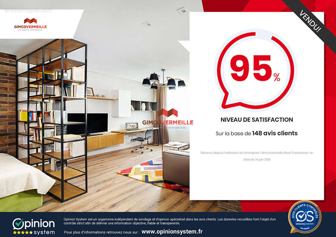 Appartement à RUEIL-MALMAISON