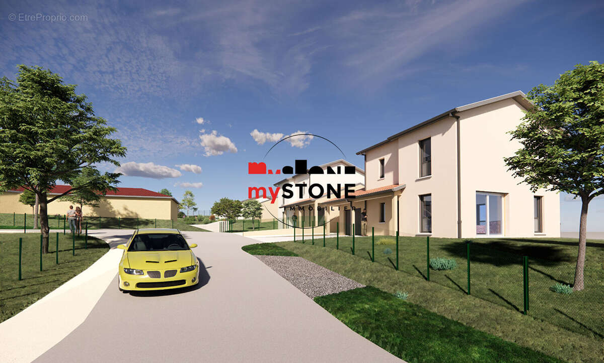 GUÉREINS - Villa 4 pièce(s) 90.62 m2 sur terrain de 500m² avec garage - photo 2