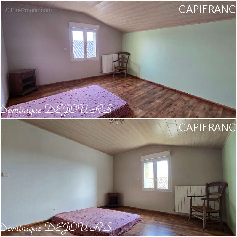 Tènement immobilier : 2 habitations et un ancien hangar agricole - 6200m² autour de la maison + bois de chênes 9700m² - source e - photo 14