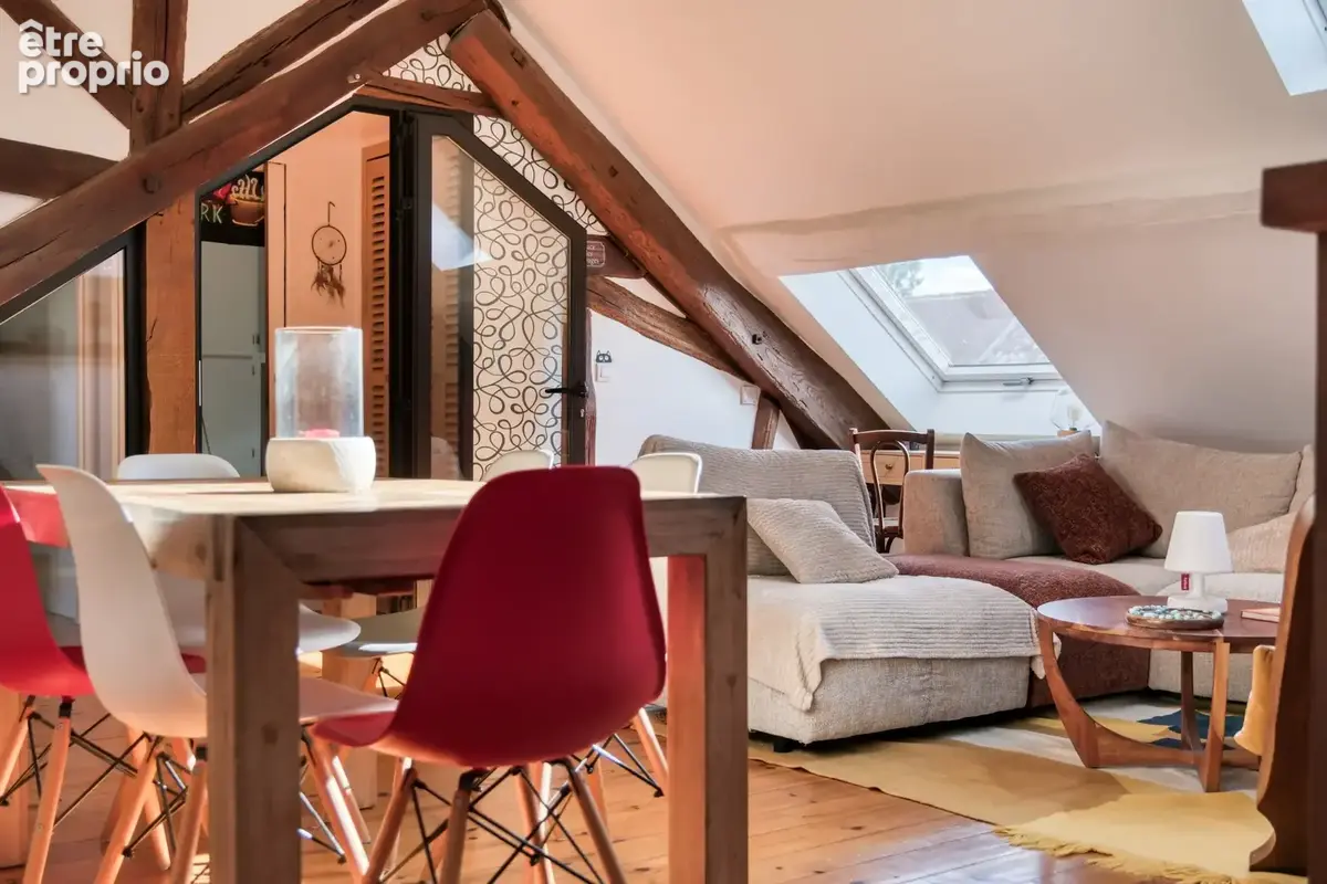 Tres bel appartement atypique - 70.15m2 / 100m2 au sol - jardin de 250m2 - le charme de l’ancien. - photo 24