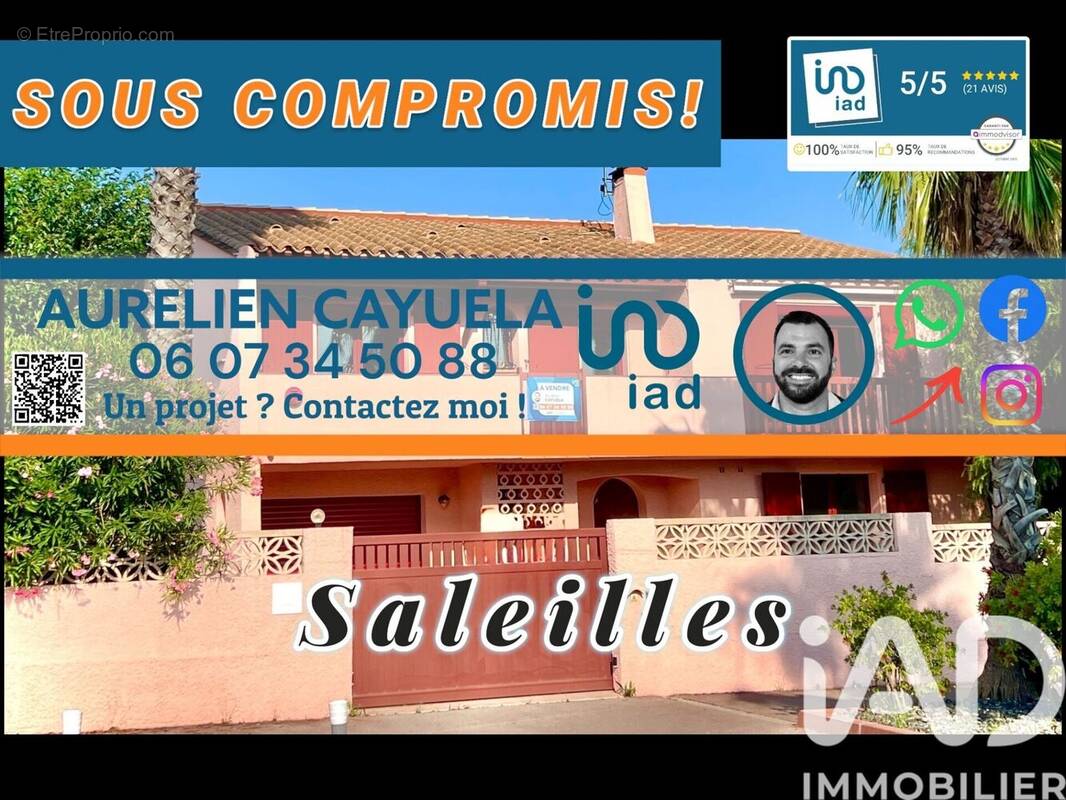 Photo 1 - Maison à SALEILLES