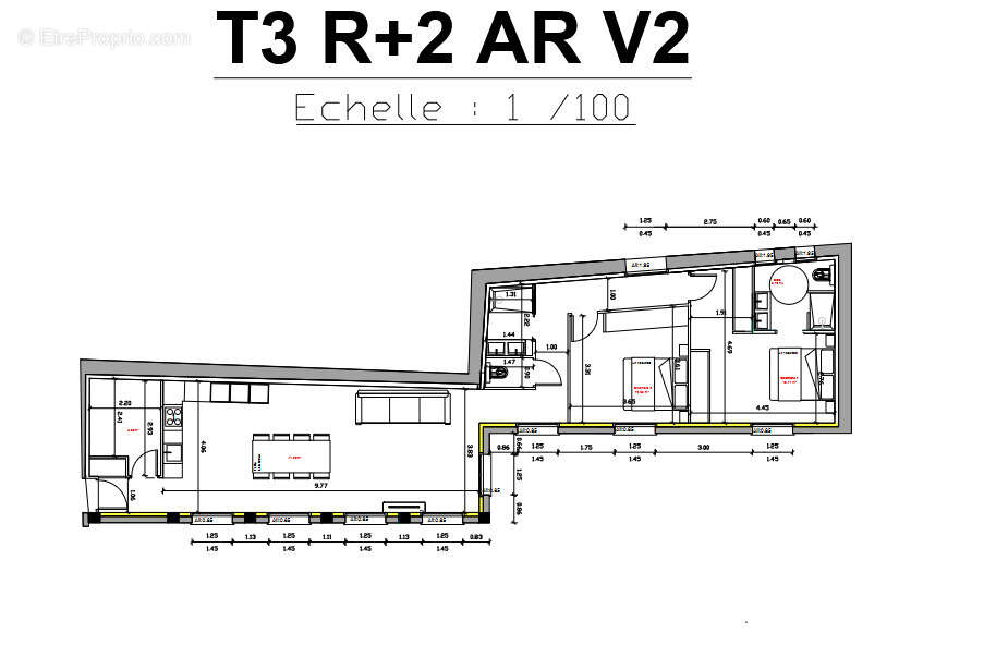 Appartement à BAGNERES-DE-BIGORRE