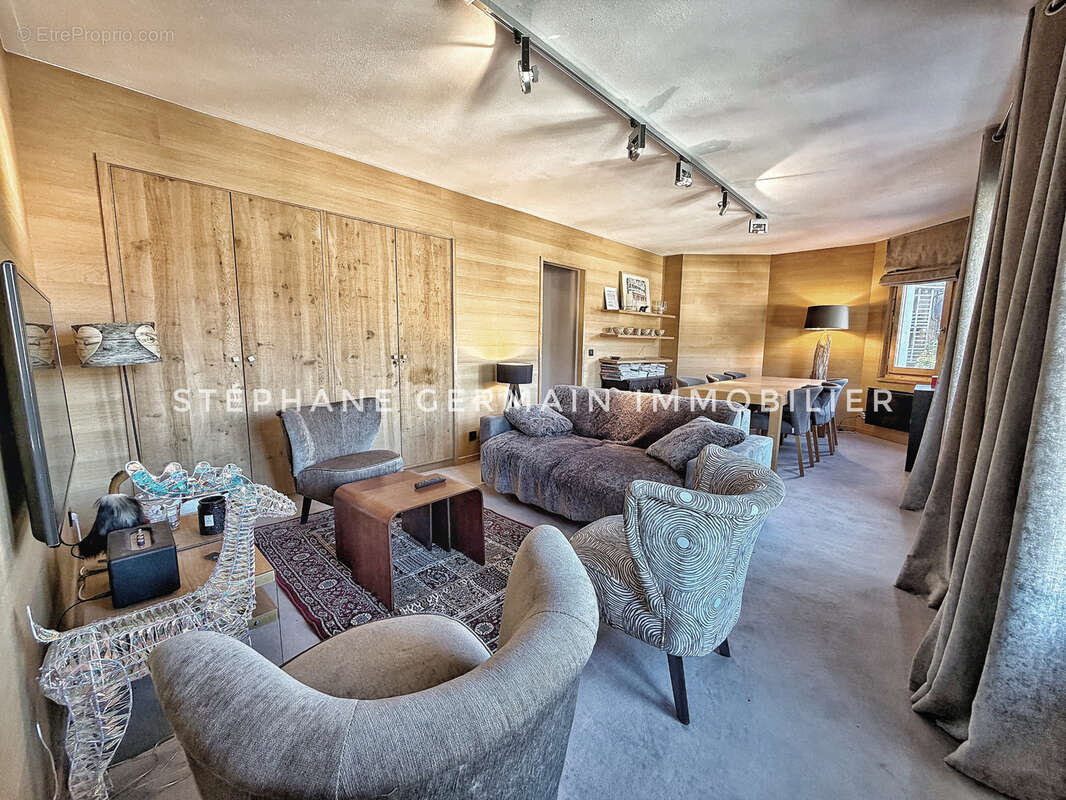 Megève centre-village   appartement 3 pièces avec vue dégagée - photo 2
