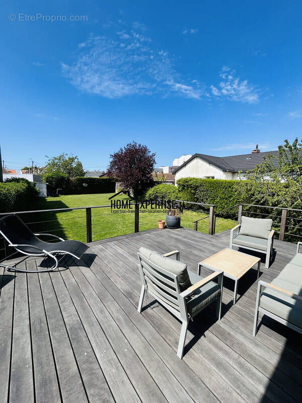 Terrasse exposée Sud Ouest - Maison à LE HAVRE