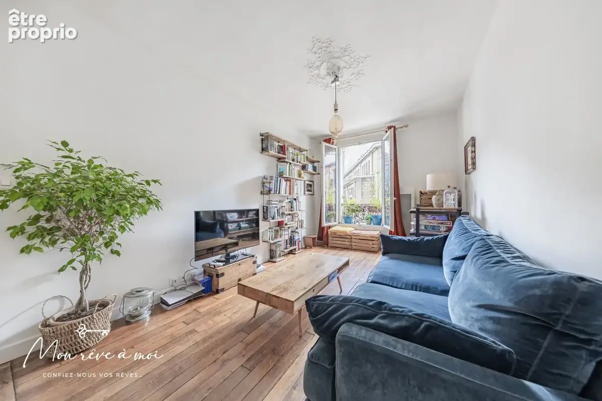 F2 de 37m2 lumineux et traversant situé rue Dagobert - photo 4