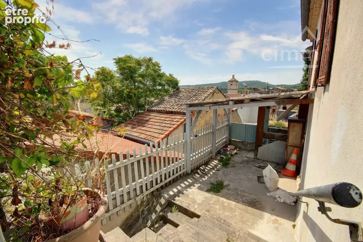 Maison de ville à renover avec vue dominante – 2 logements – terrain 5 000 m² – le teil - photo 6
