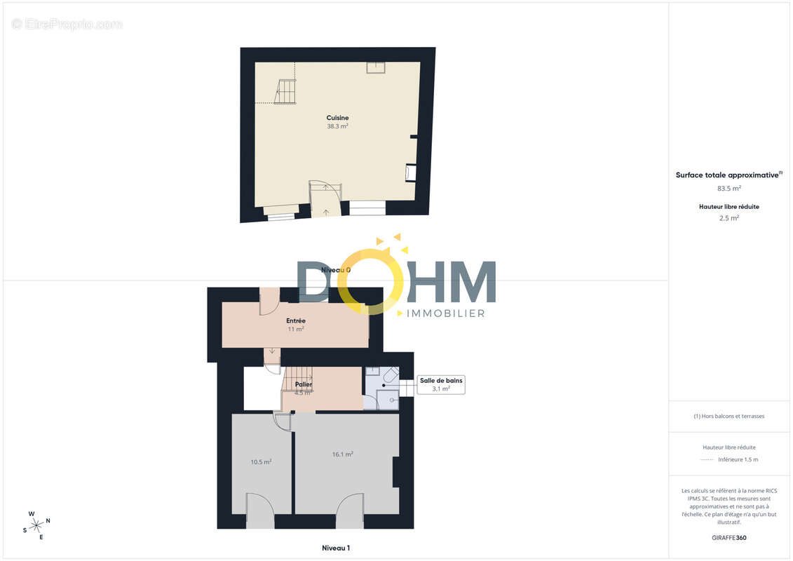 Maison à BELLEVUE-LA-MONTAGNE