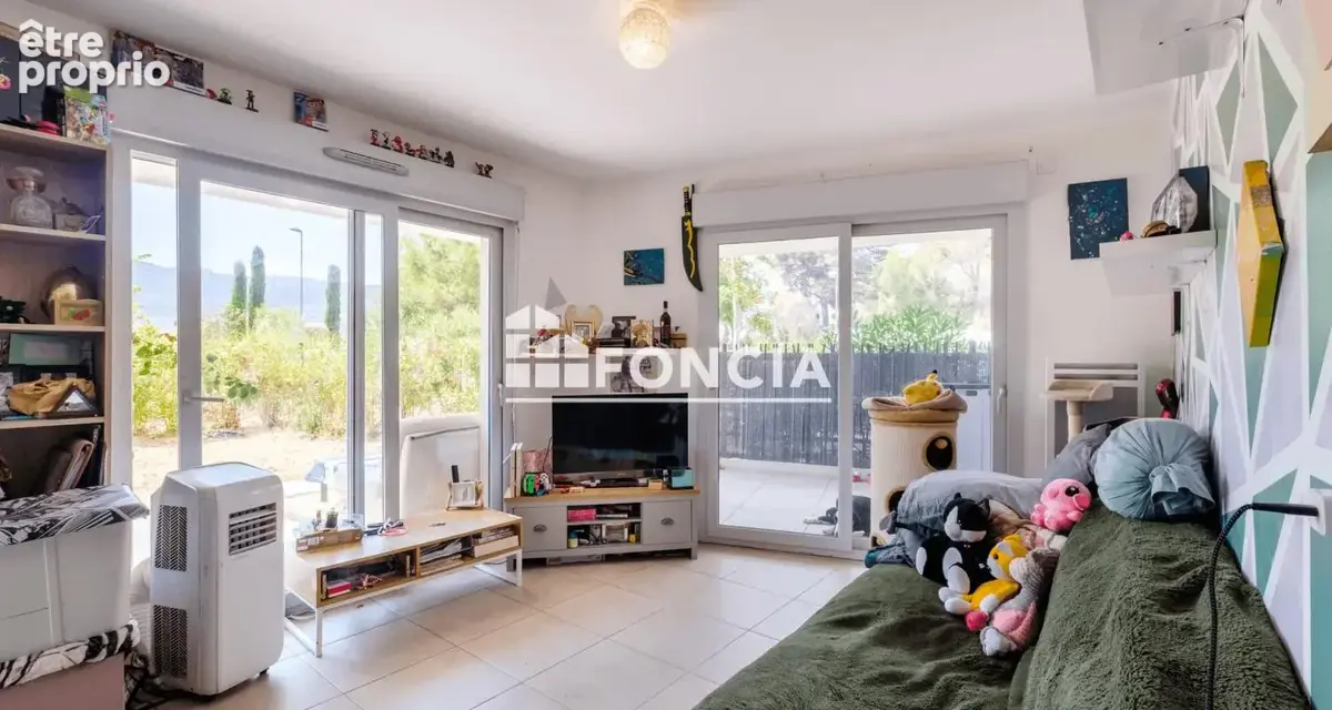 Prox. roquette sur siagne de 2016 t2 de 40m2+jardin de 85m2+parking et piscine - photo 6
